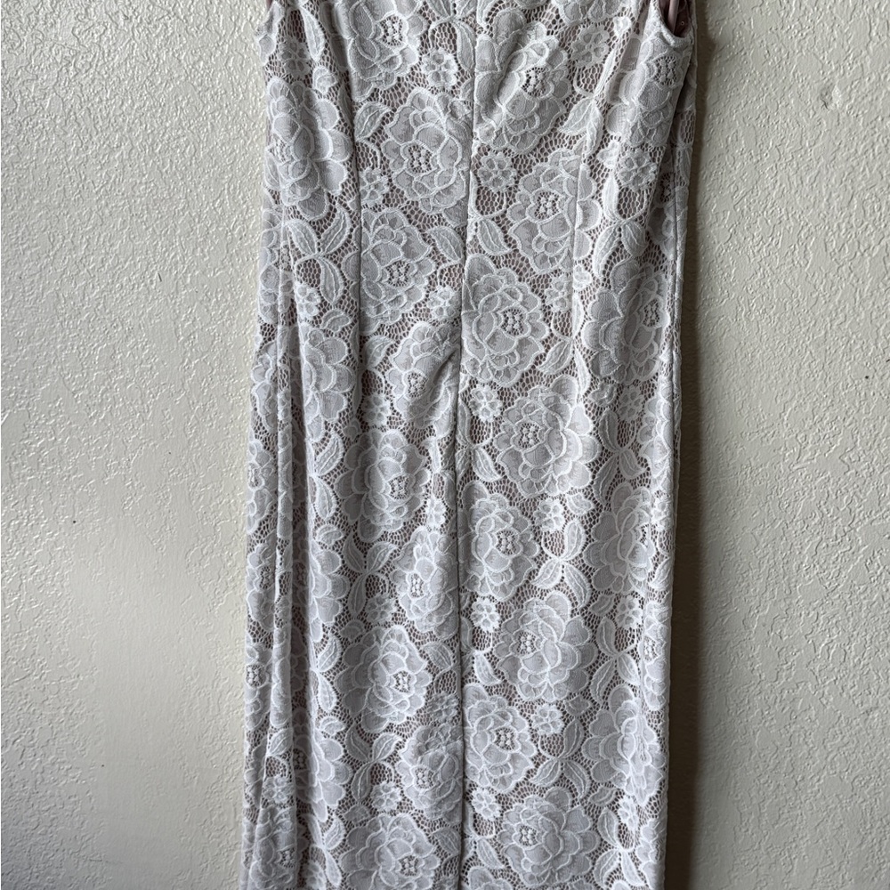 Ivanka Trump White Lace Dress